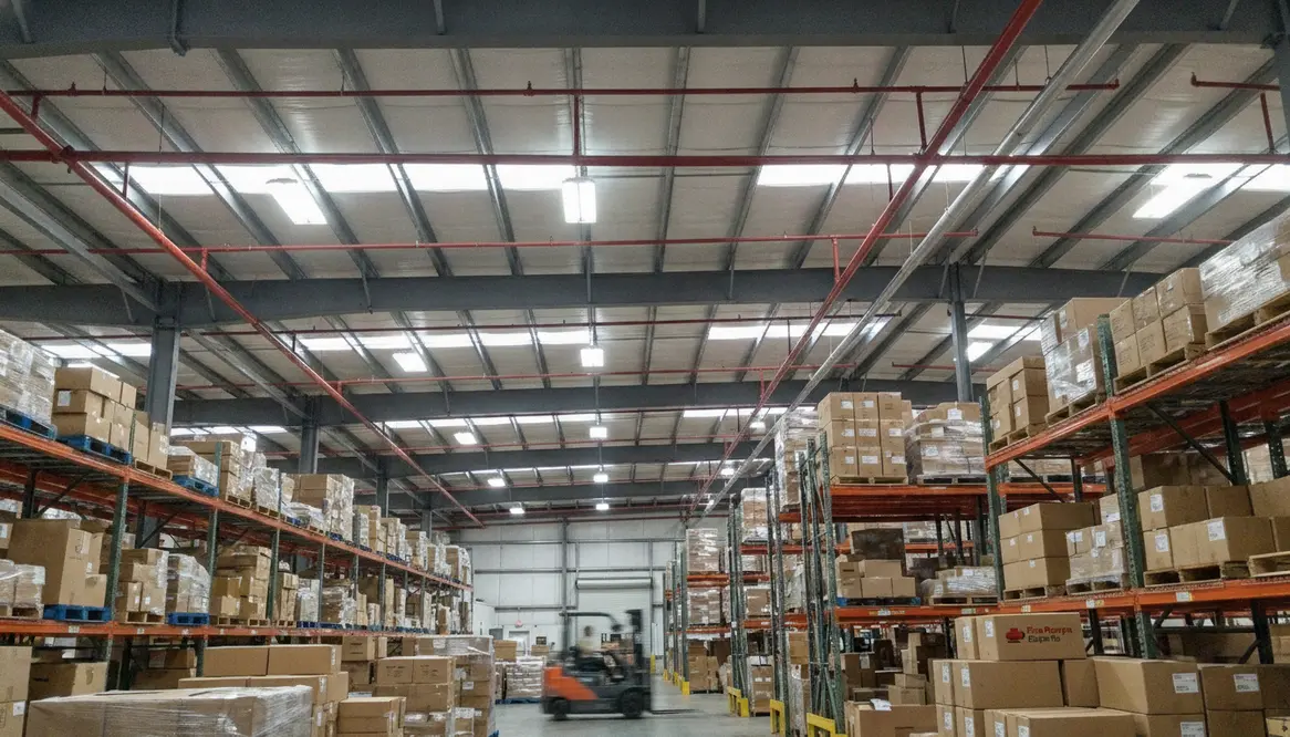 warehouse fire sprinkler