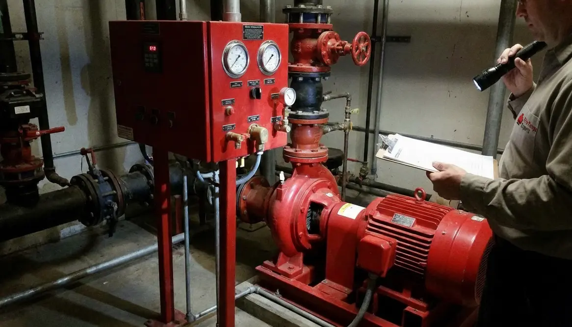 weekly fire pump testing