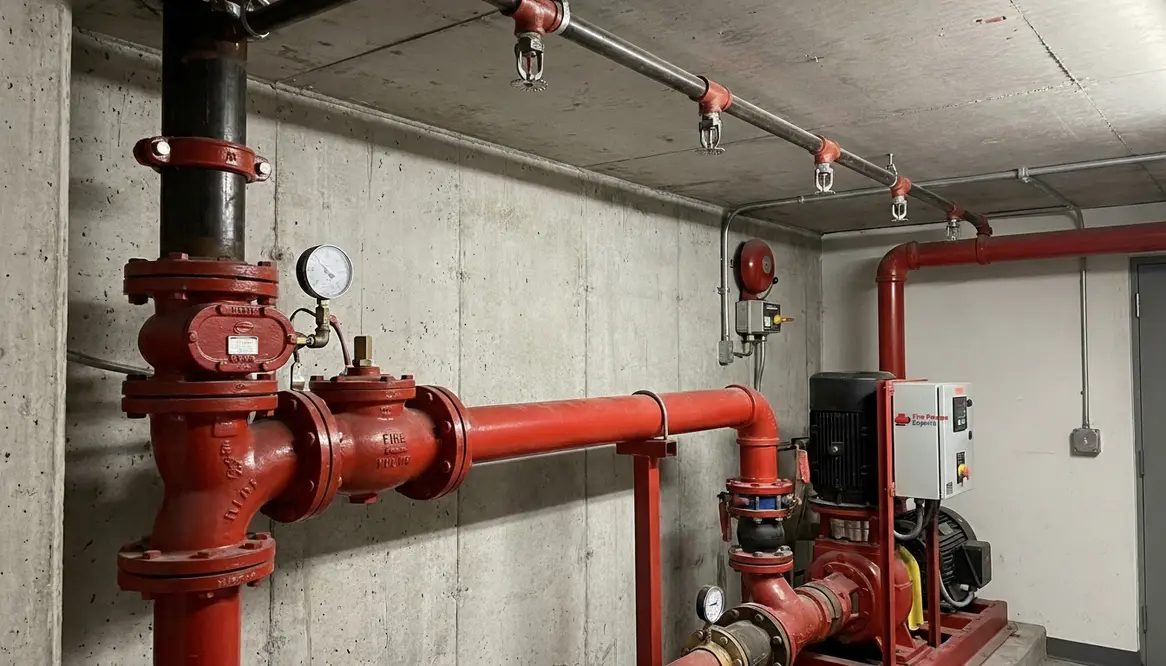 commercial fire sprinkler system components