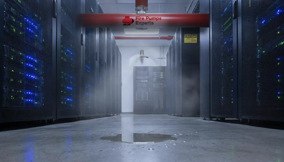 data center sprinkler vs clean agent
