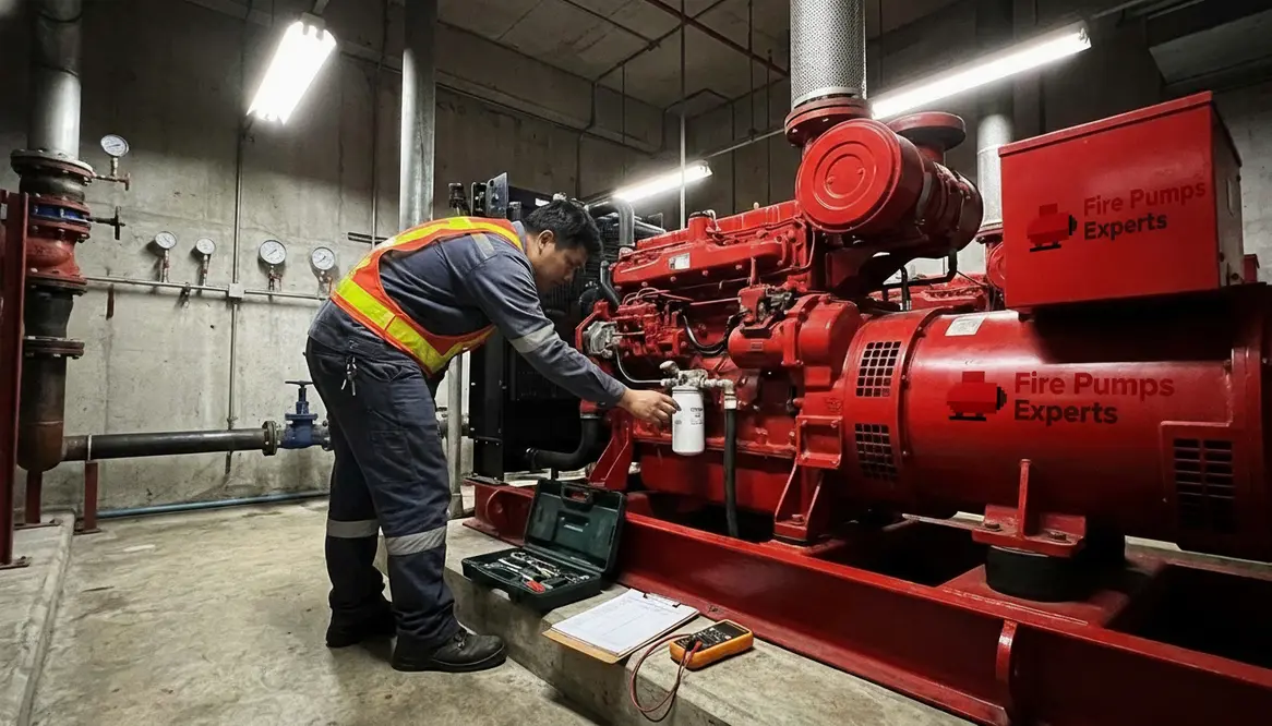 diesel fire pump rpm fluctuating