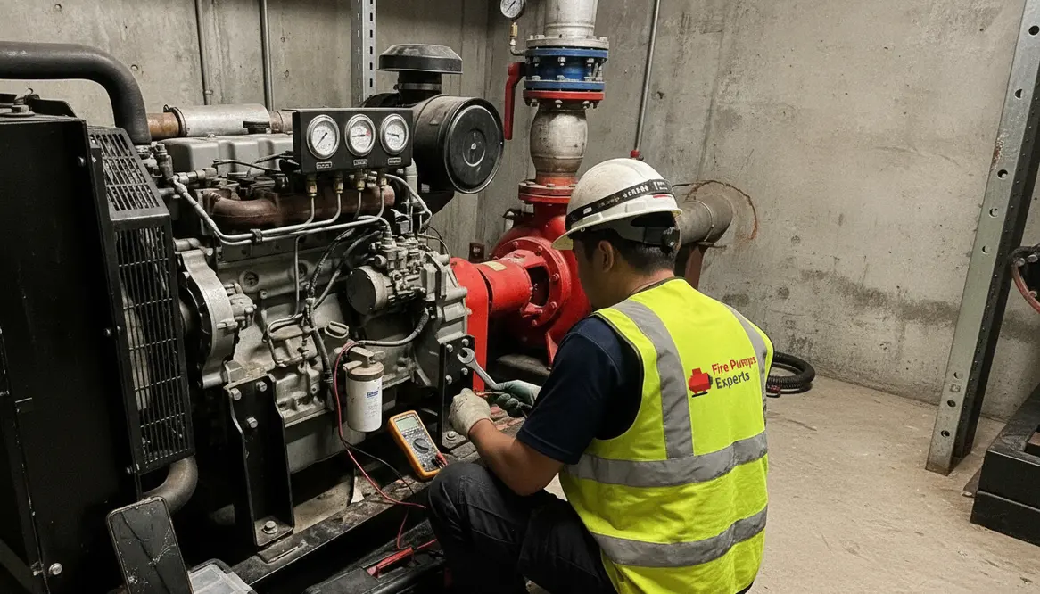 diesel fire pump rpm fluctuating