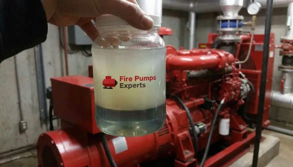 diesel fuel contamination, diesel fire pump, fire pump fuel tank