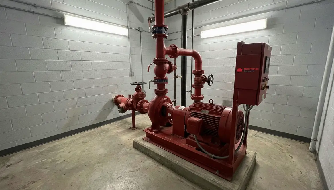 end suction fire pump