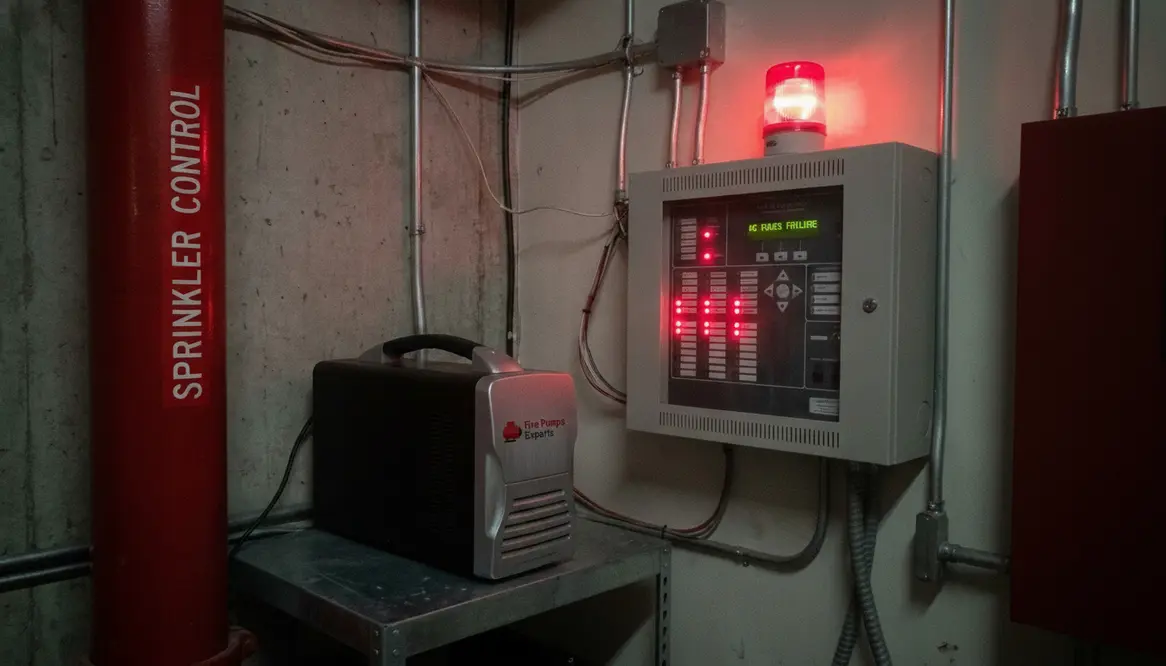 fire protection during power outage