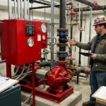 fire pump acceptance test, fire pump testing, fire pump installation
