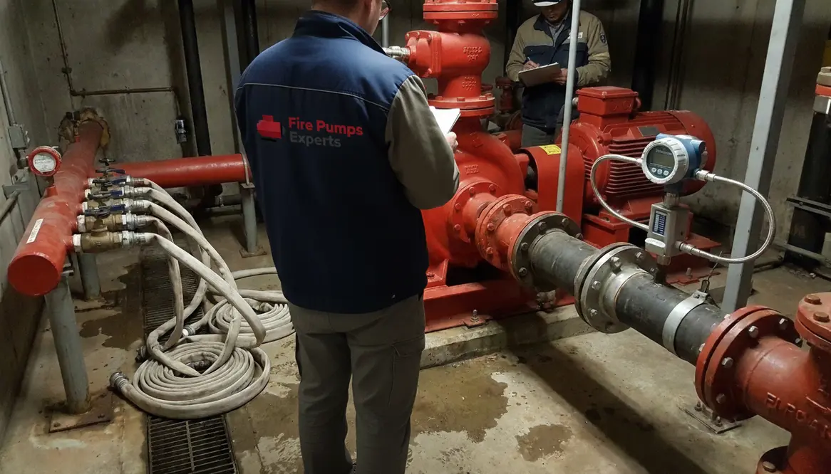 fire pump flow meter, fire pump test header, fire pump flow test