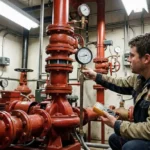 fire pump flow meter reading too low
