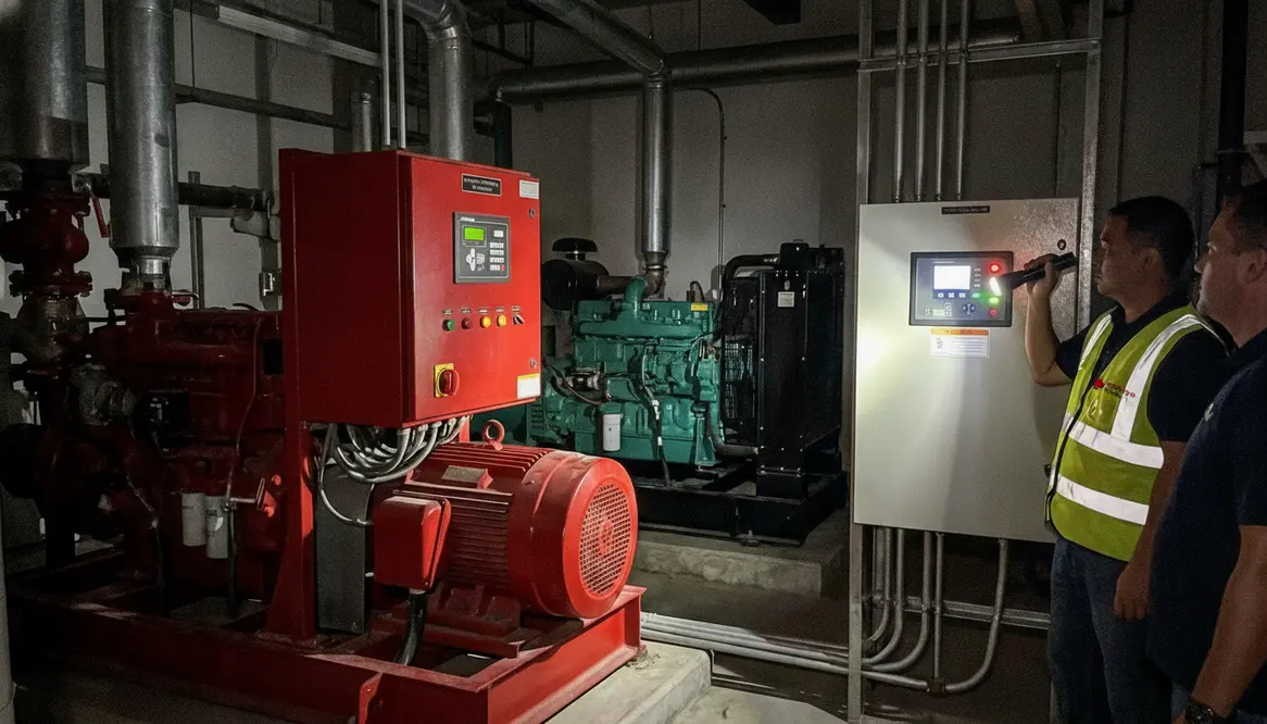 fire pump power failure
