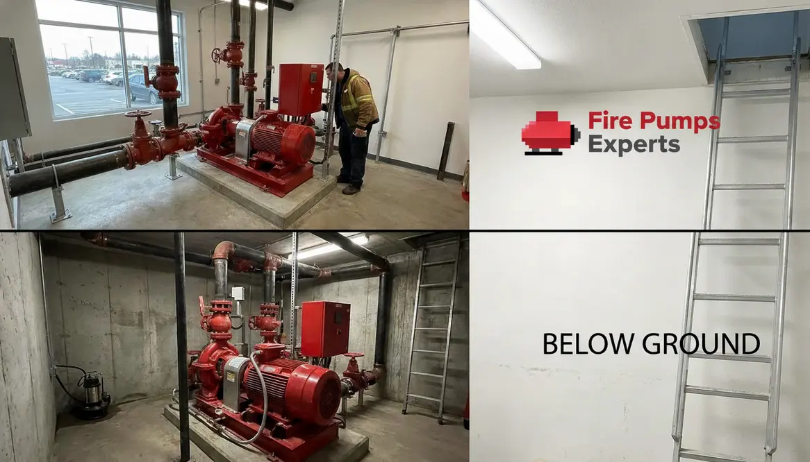 fire pump room location