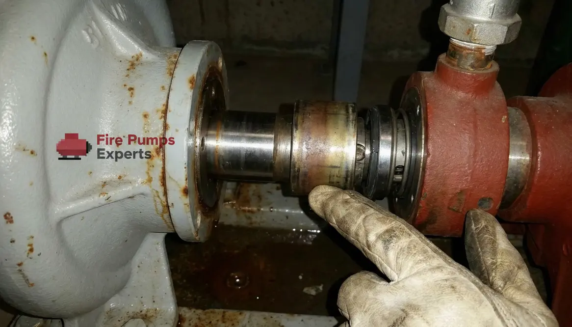 fire pump shaft sleeve wear symptoms