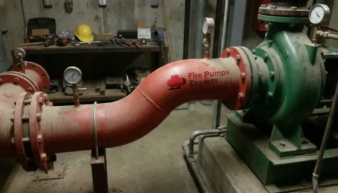 fire pump suction air pocket