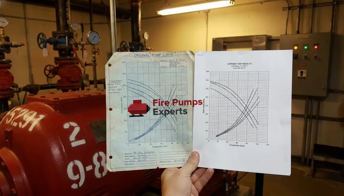 fire pump test curve comparison