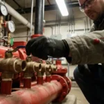 fire pump test header valve inspection