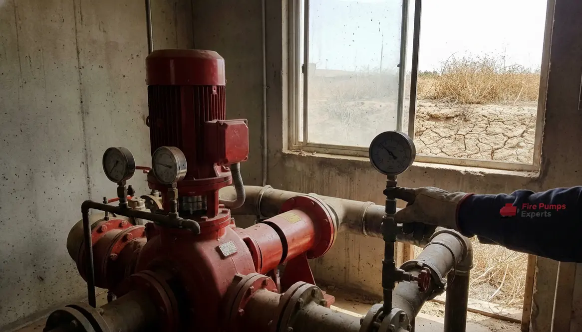 fire pump water supply, fire protection water supply, fire pump system
