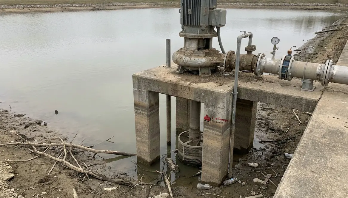 fire pump water supply, water level, vertical turbine fire pump