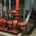 flooded suction fire pump