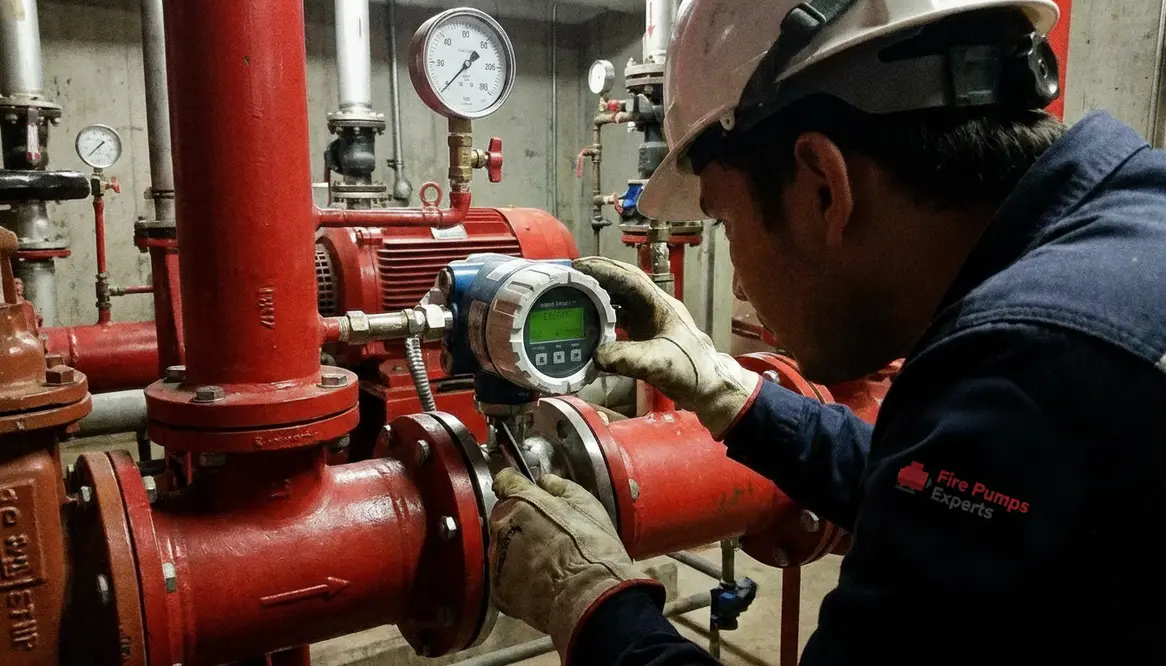 how to verify fire pump flow meter accuracy