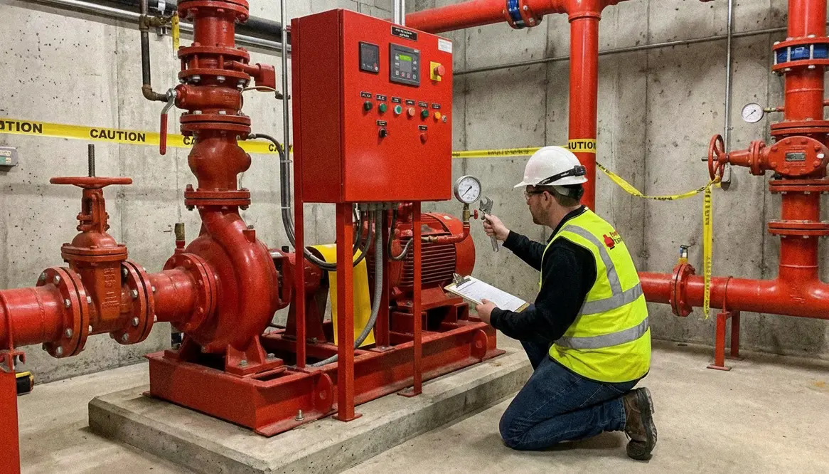 sprinkler system commissioning
