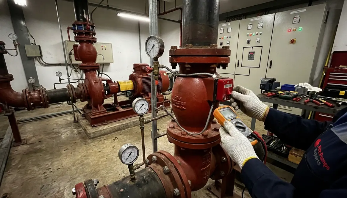 tamper switch, valve supervisory switch, fire pump alarm