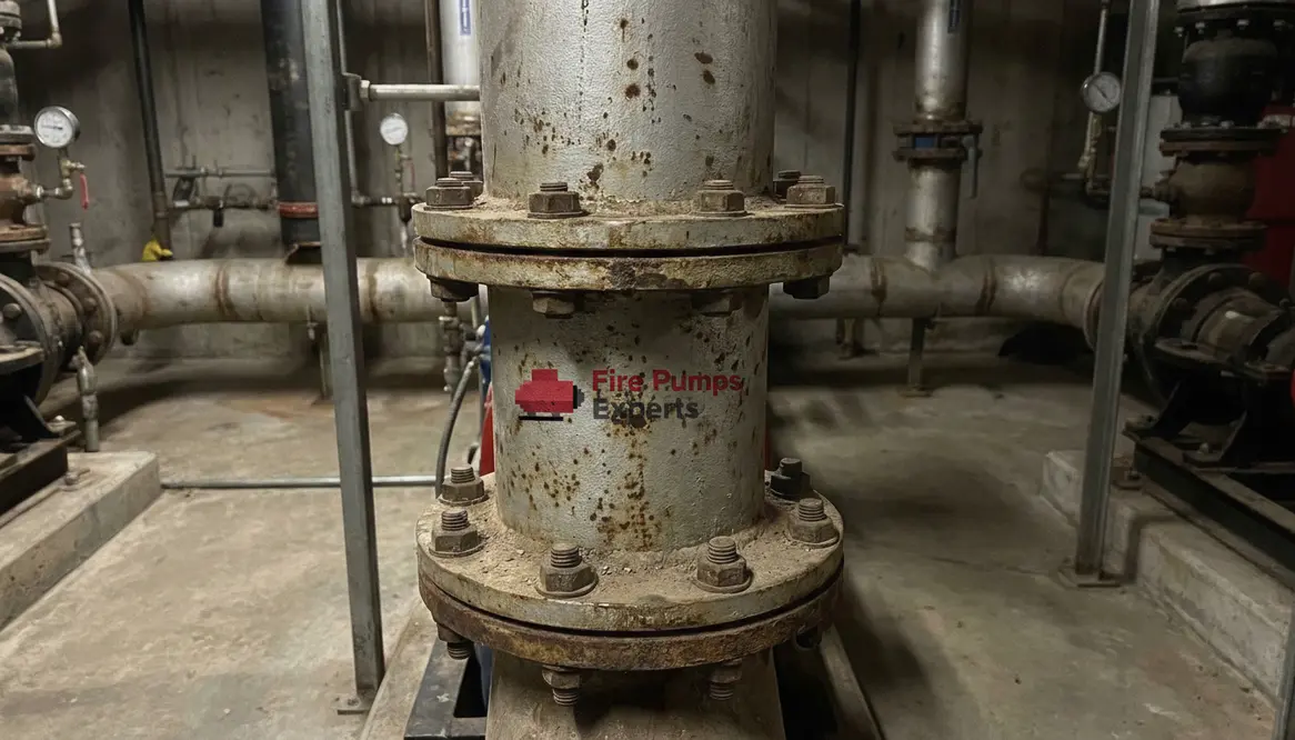 vertical turbine fire pump column pipe