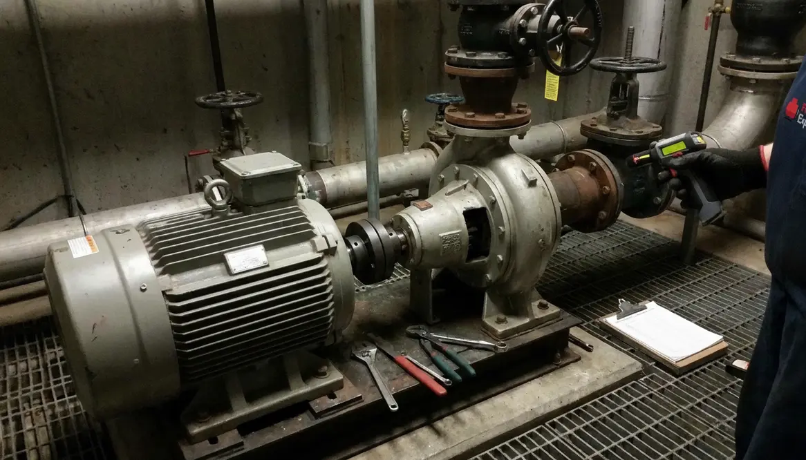 vertical turbine pump alignment