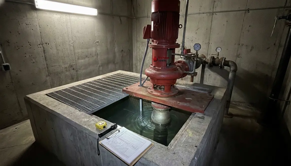 vertical turbine pump submergence