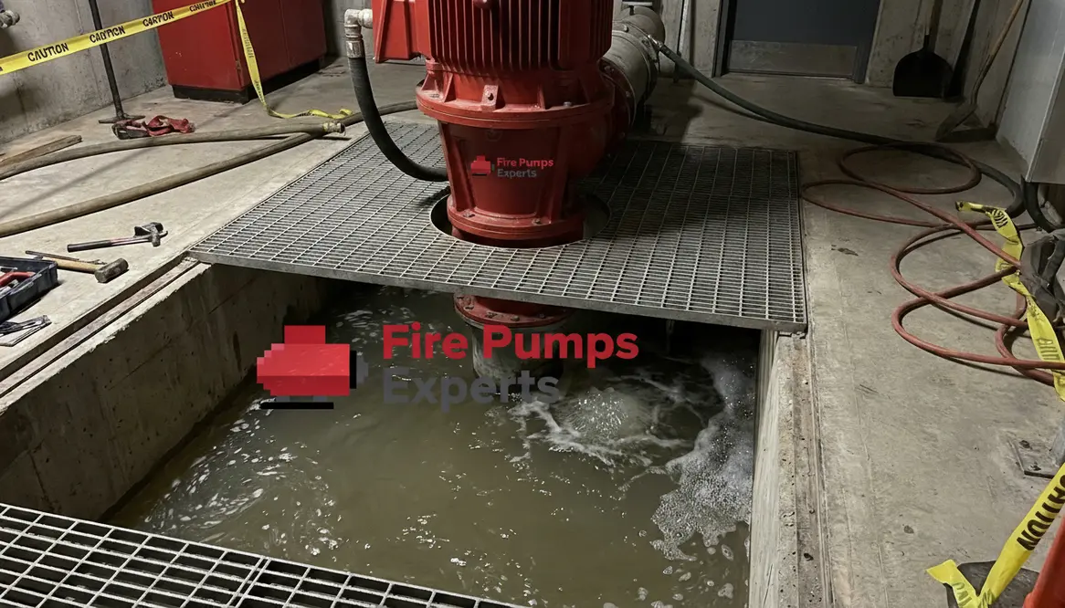 vertical turbine pump suction problems